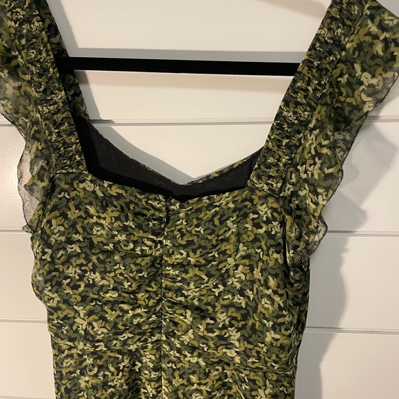 Michael Kors Black Ivy Midi dress size 4 - Picture 5 of 6